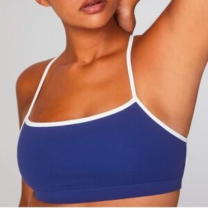 Joja blue sports bra